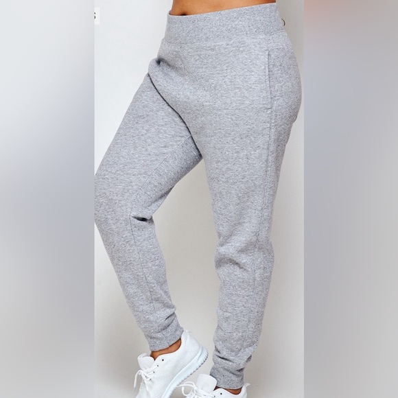 Black fleece wide waistband jogger - Picture 8 of 9